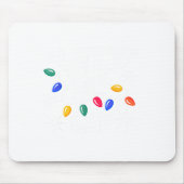 Let's Get Lit Christmas Lights  マウスパッド (正面)