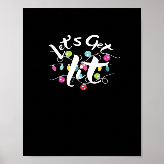 Let's Get Lit, Christmas Lights - Getting Lit At C ポスター (正面)