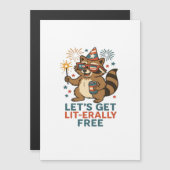 Let's Get Lit-erally Free Design - Fun Party Quote (正面/裏面)