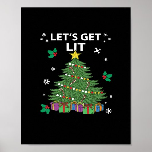 Let's Get Lit Essential Aesthetic Style ポスター (正面)