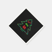 Let's Get Lit Essential Retro Style スタンダードカクテルナプキン (角)