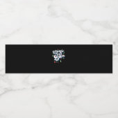 Let's Get Lit! Funny Drinking Christmas Light Grap ペットボトルラベル (シングルラベル)