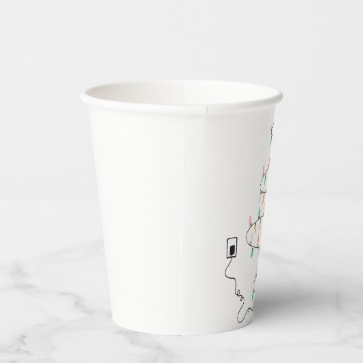 Lets Get Lit Quote Christmas 紙コップ (右)