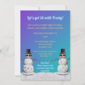 Let's Get Lit with Frosty Invitation 招待状 (正面)