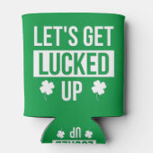 Let's Get Lucked Up St. Patrick's Day 缶クーラー (裏面)