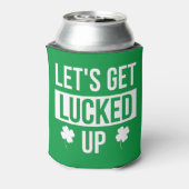Let's Get Lucked Up St. Patrick's Day 缶クーラー (缶裏面)