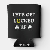 Let's Get Lucked Up St. Patrick's Day 缶クーラー (裏面)