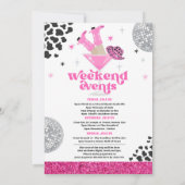 Let's Get Nashtyバチェロレッテ週末の日程 招待状 (裏面)