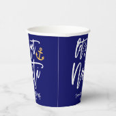 Let's Get Nauti | 海の上の独身最後の夜 紙コップ (右)