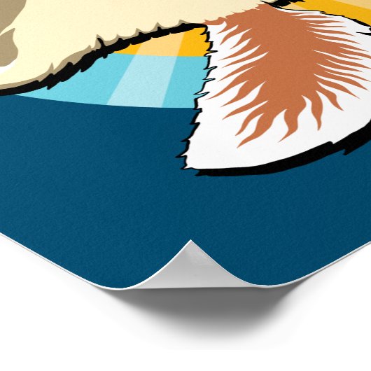 Let's Get Nuts - Flying Squirrel ポスター (角)