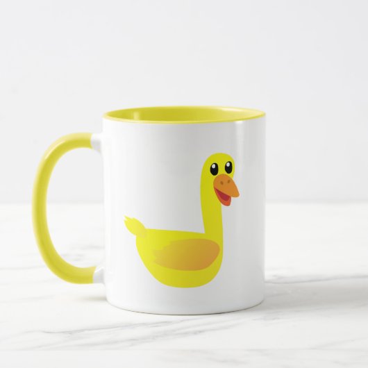 Let's get Quacking Duck Humor マグカップ (左)