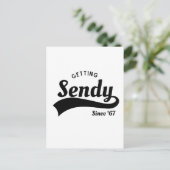 Let's Get Sendy Mason 67 Meme Vintage シーズンポストカード (スタンド正面)