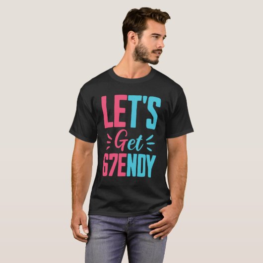 Lets Get Sendy Tシャツ (正面フル)