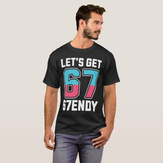 Lets Get Sendy Tシャツ (正面フル)