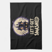 Let's Get Smashed Halloween キッチンタオル (縦)