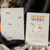 Let's Get Spooky ゴーストハロウィンパーティ 招待状