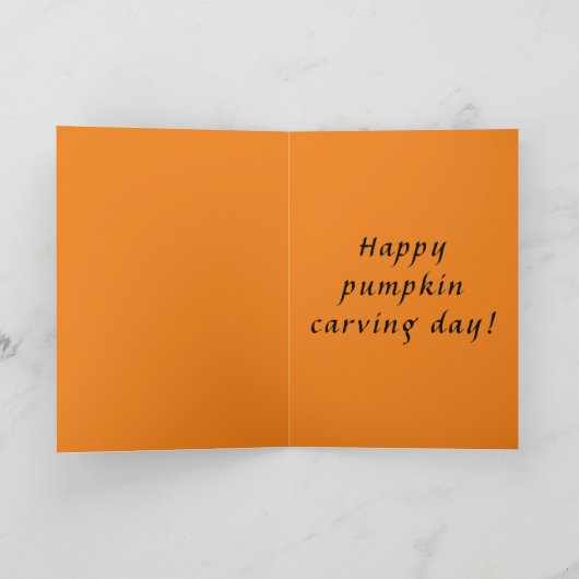 Let's Get Spooky! ハロウィン カード (内部)