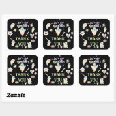 Let's Get Spooky,Halloween party  スクエアシール (シート)