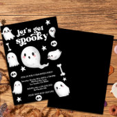 Let's Get Spooky,Halloween party 招待状