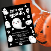 Let's Get Spooky,Halloween party 招待状