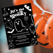 Let's Get Spooky,Halloween party 招待状