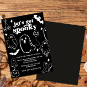 Let's Get Spooky,Halloween party 招待状