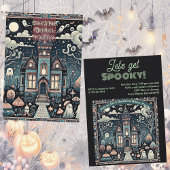 Lets get Spooky Haunted House Ghost & Ghoul Party 招待状