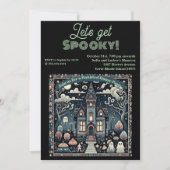 Lets get Spooky Haunted House Ghost & Ghoul Party 招待状 (正面)