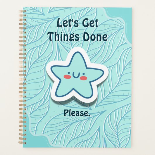 Let's Get Things Done Starfish Planner プランナー手帳 (正面)