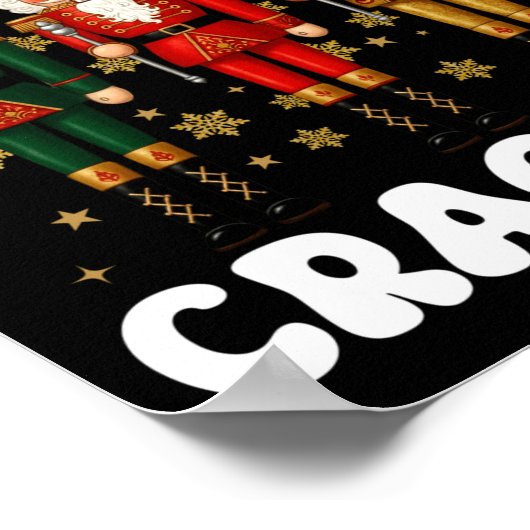 Lets Get This Party Crackin Christmas Nutcracker S ポスター (角)