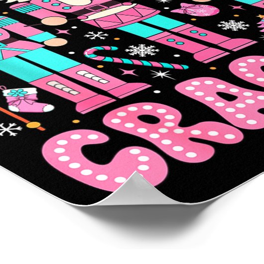 Let's Get This Party Crackin' Nutcracker Nk Christ ポスター (角)