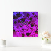 let's get to staining Wall Clock スクエア壁時計 (ホーム)