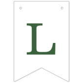 Let's Get Toasted Bachelorette Green バンティングフラッグ (第1の旗)