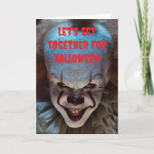 Let's get together for Halloween. カード (正面)