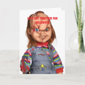 Let's get together for Halloween. カード (正面)