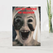 Let's get together for Halloween. カード (正面)