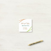 Let's get ugly Christmas ugly sweater Partyorange  ポストイット (デスク上)