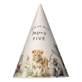 Let's Get Wild | 子供の誕生日パーティー パーティーハット