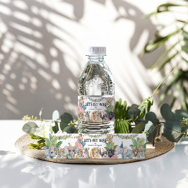 Let's Get Wild Jungle Birthday Party ペットボトルラベル