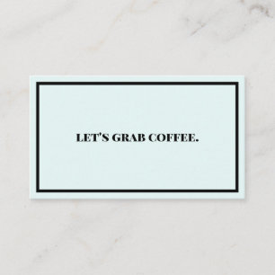 Lets Glab Coffee 名刺