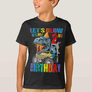 Let's Glowパーティー2nd私の誕生日モンスターTruc Tシャツ