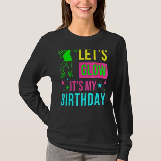 Let's GlowパーティーIt's My誕生日T Tシャツ (正面)