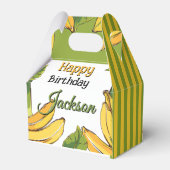 Let's Go Bananas Birthday 4"w x 2.5"l x 5"h フェイバーボックス (裏面サイド)