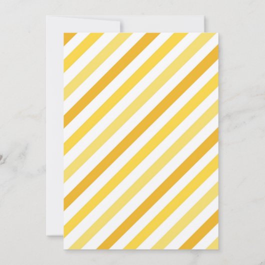 Let's Go Bananas Birthday Invitation 招待状 (裏面)