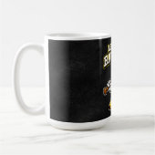 Lets Go Bananas Retro Baseball Banana Funny コーヒーマグカップ (左)