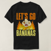 Lets Go Bananas Tシャツ (デザイン正面)