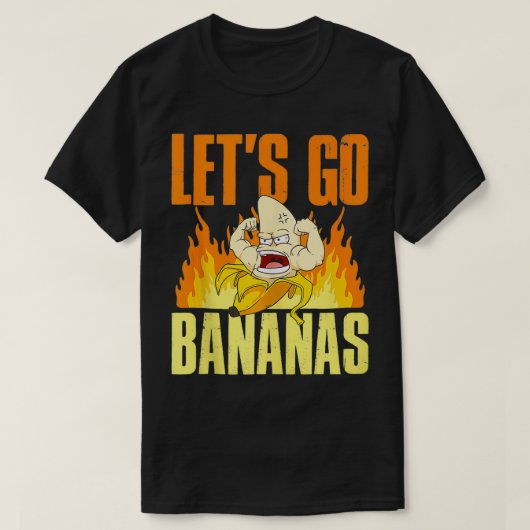 Lets Go Bananas Tシャツ (デザイン正面)
