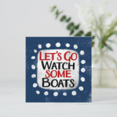 Let's Go Bots Greeting Card カード (スタンド正面)