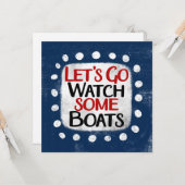 Let's Go Bots Greeting Card カード (正面/裏面インサイチュ)