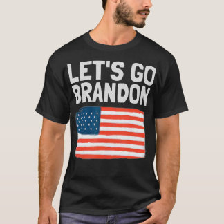 Let's Go Brandon おもしろトレンドパロディミーム Tシャツ